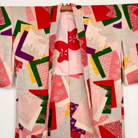 Haori Mujer Hojas de origami